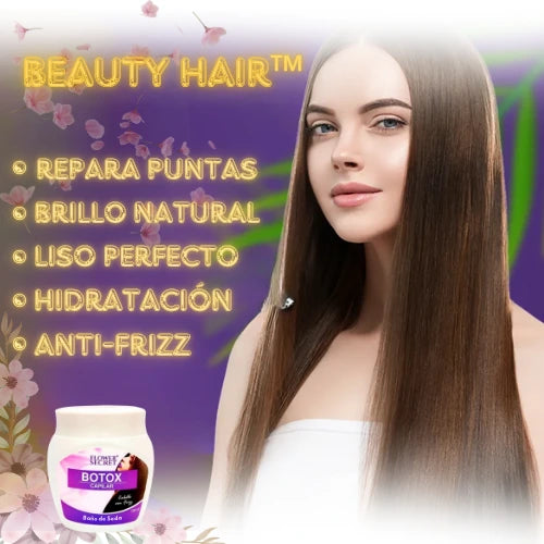 BeautyHair™ | Acción 4 en 1 - Reparación, Hidratación, Anti-Frizz y Brillo