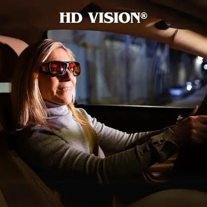 2 Gafas HD Vision® - Conducción Segura de Día y de Noche