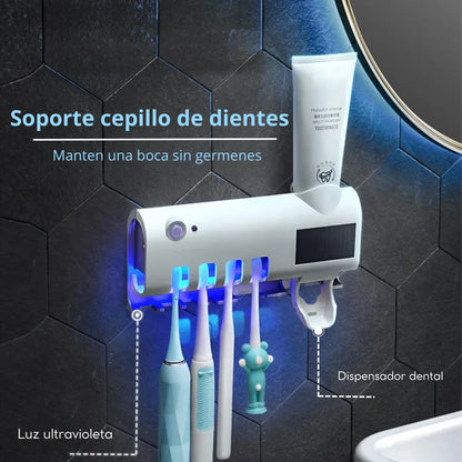 MultiTooth™ 3 en 1 | Esterilizador, Organizador y Dispensador