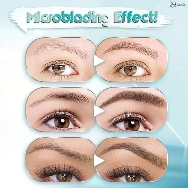 PerfectBrow™ | Lápiz Efecto Microblading 4 Puntas para Cejas Perfectas y Naturales (QIC Pro)