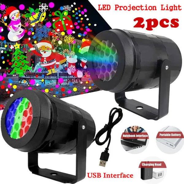 Proyector de Luces Navideñas ⛄️🎅🏻 (PROMOCIÓN ÚNICA 2° UNIDAD)