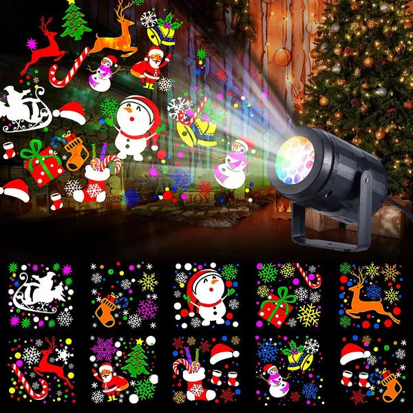 Proyector de Luces Navideñas ⛄️🎅🏻 (PROMOCIÓN ÚNICA 2° UNIDAD)