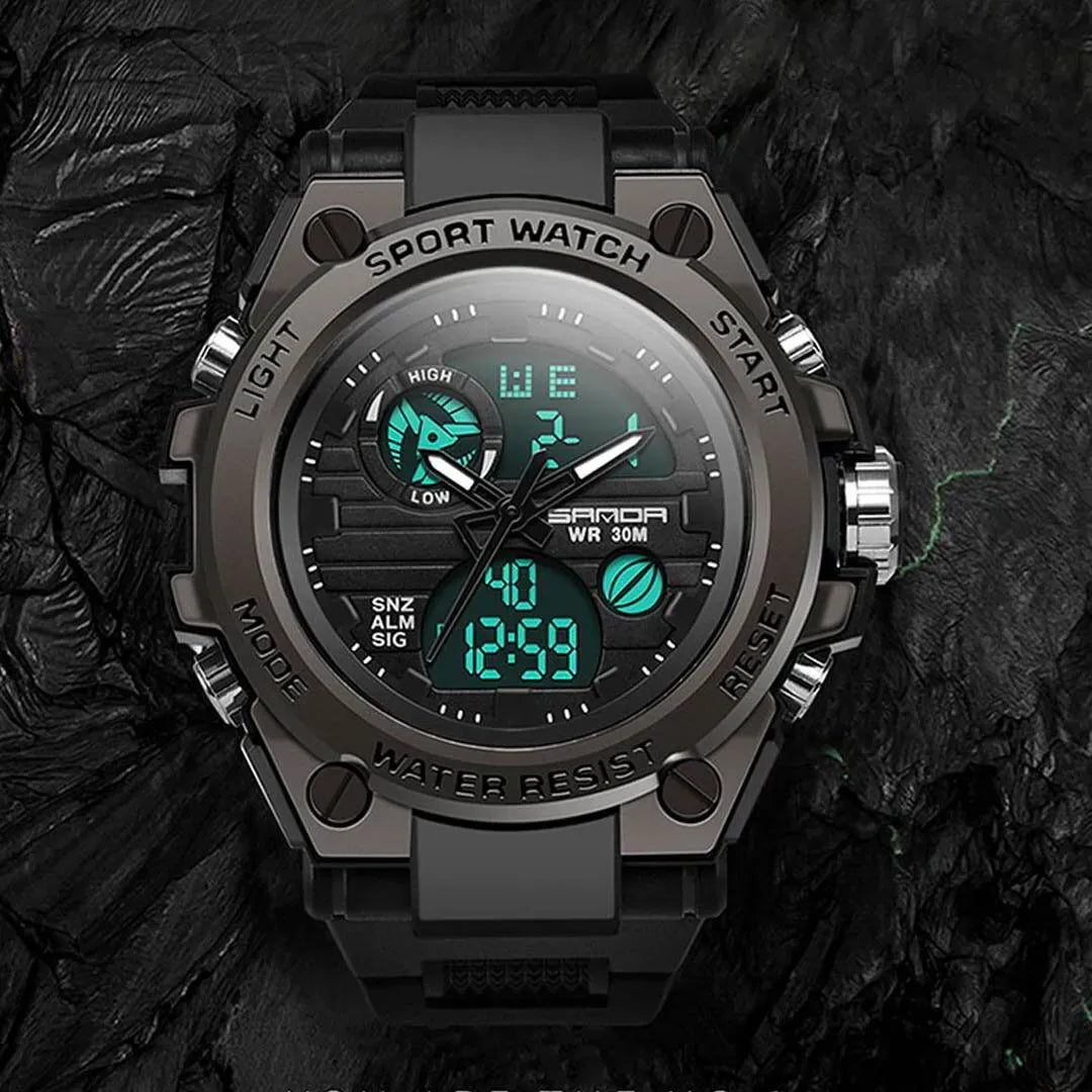 BlackCron™ | Reloj Táctico de Grado Militar