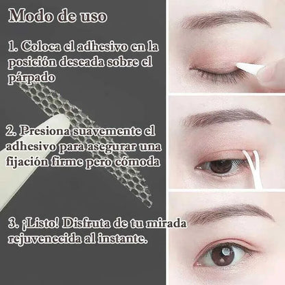 EyelidTape™|Tiras Adhesivas Levanta Parpados Originales (Mega Pack 120 Tiras)